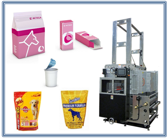 GWF Universal UV Coater w/ UV Dryer For Flexible Packaging - Liddings, Pouches & Bags